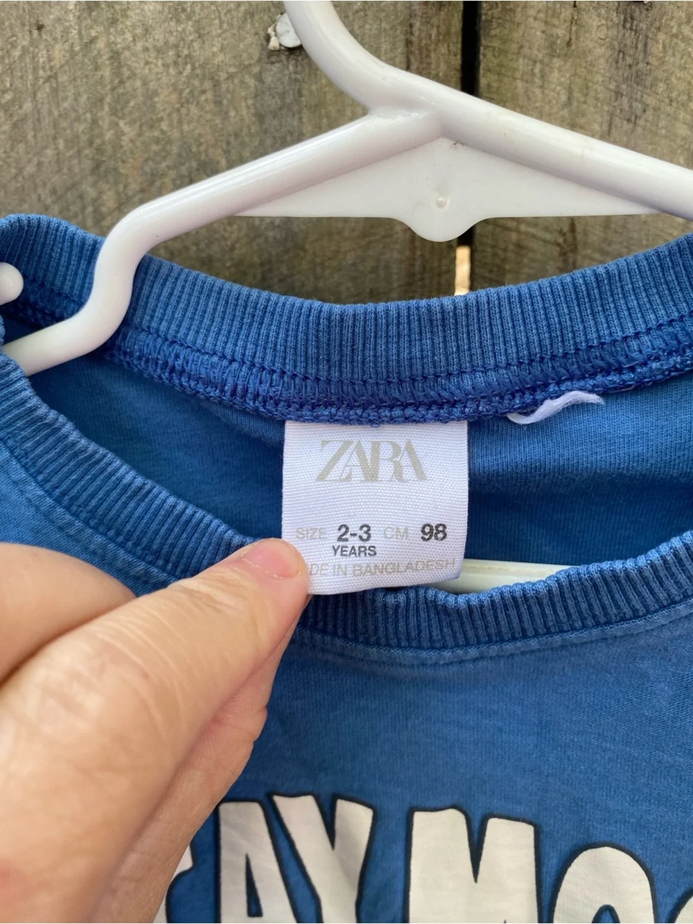 Zara Boys Vacay Mood Casual Graphic T-Shirt | Size 2-3 Years‎